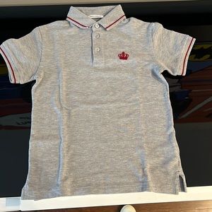 Dolce and Gabanna grey polo